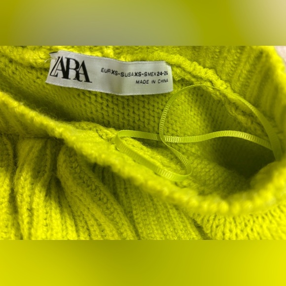 Zara green sweater - Picture 7 of 8